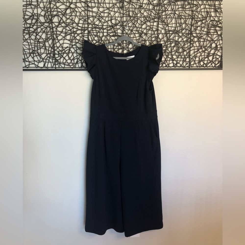 Elle Dressy Navy Jumpsuit